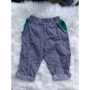 Vintage train stripe pants